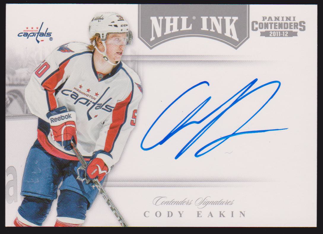 2011-12 Panini Contenders NHL Ink #65 Cody Eakin - AUTO RC Year (image for) 2011-12 Panini Contenders NHL Ink #65 Cody Eakin - AUTO RC Year