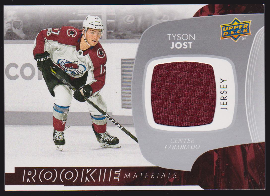 (image for) 2017-18 Upper Deck Rookie Materials #RMTJ Tyson Jost - RC Year Jerseys