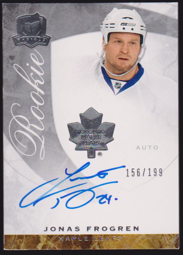 2008-09 The Cup #75 Jonas Frogren AUTO RC 156/199 (image for) 2008-09 The Cup #75 Jonas Frogren AUTO RC 156/199