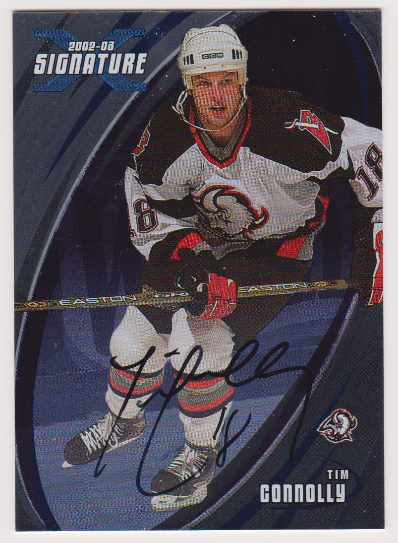 2002-03 BAP Signature Series Autographs #75 Tim Connolly (image for) 2002-03 BAP Signature Series Autographs #75 Tim Connolly
