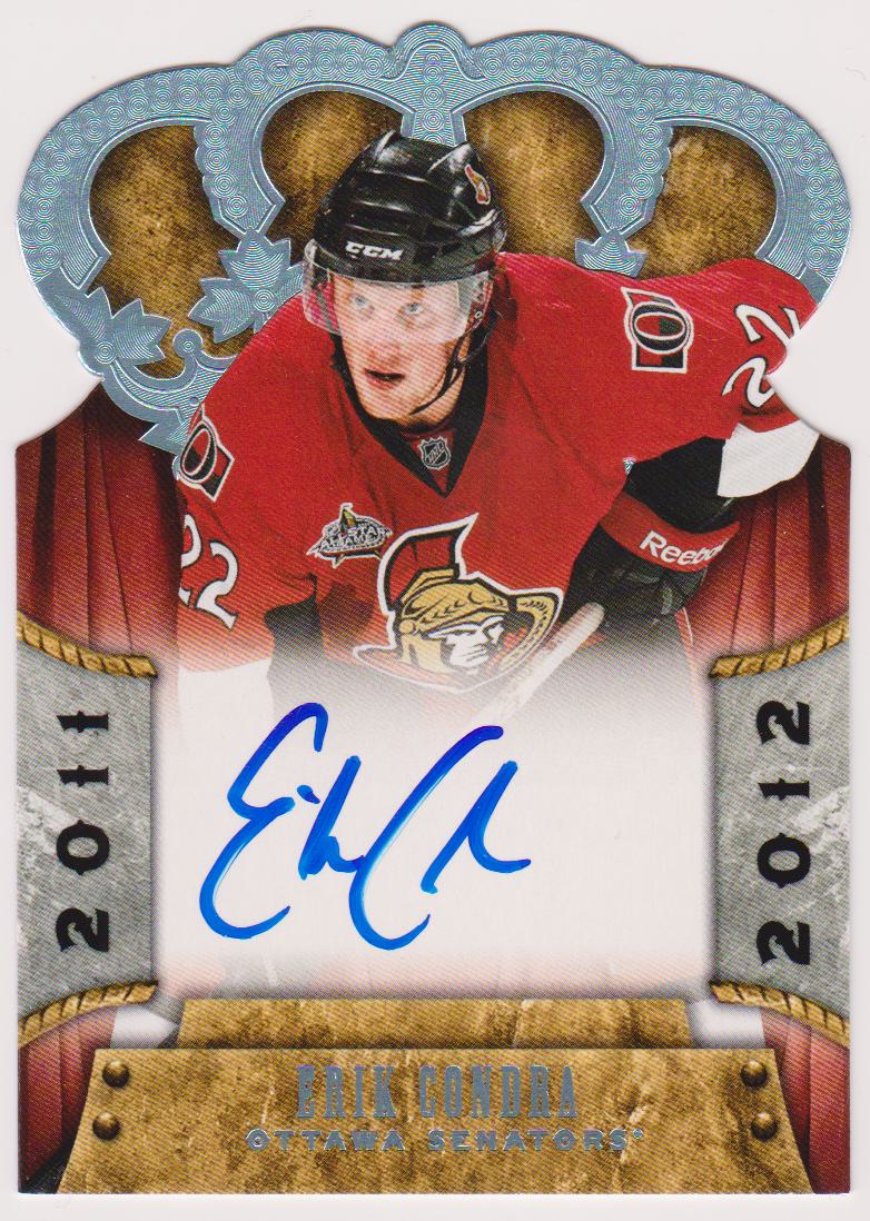 2011-12 Crown Royale #147 Erik Condra AUTO RC (image for) 2011-12 Crown Royale #147 Erik Condra AUTO RC