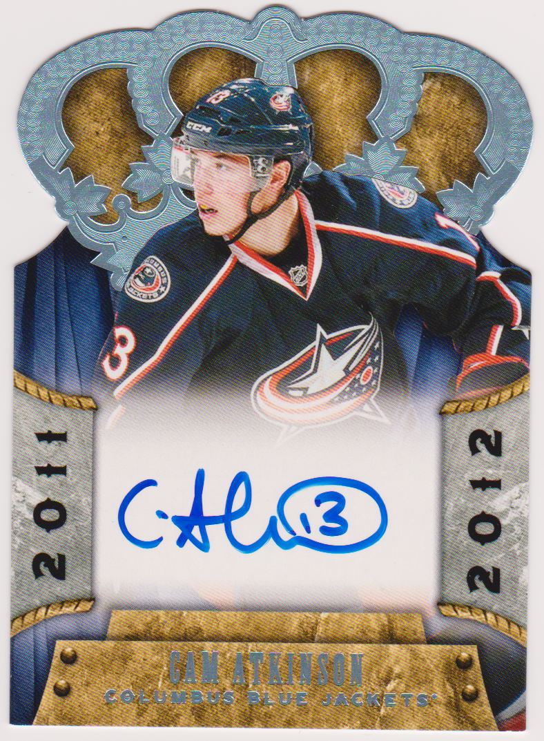 2011-12 Crown Royale #153 Cam Atkinson AUTO RC (image for) 2011-12 Crown Royale #153 Cam Atkinson AUTO RC