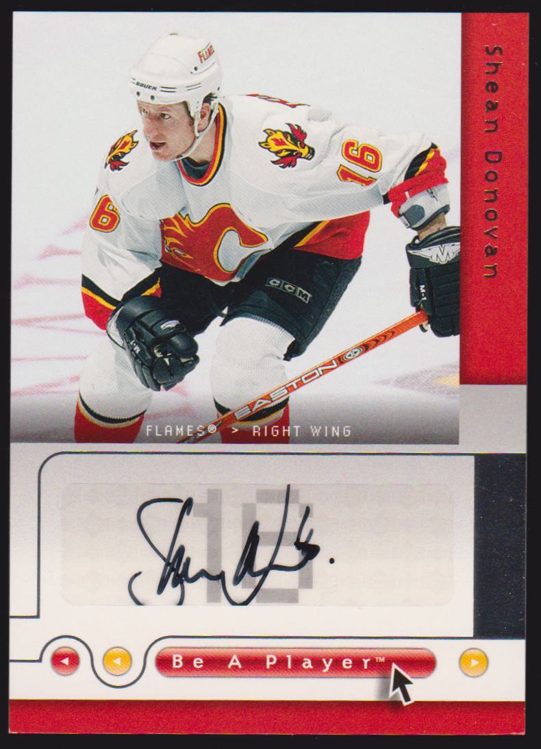 2005-06 Be A Player Signatures #DO Shean Donovan AUTO (image for) 2005-06 Be A Player Signatures #DO Shean Donovan AUTO