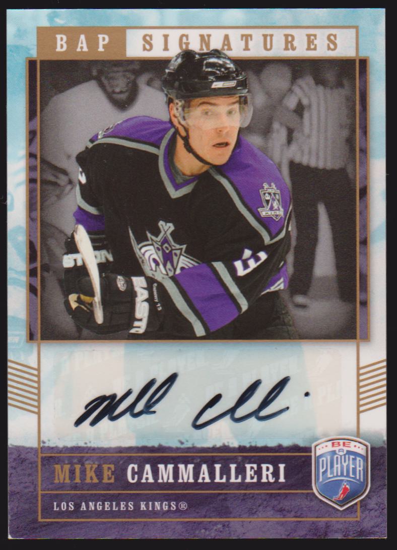 2006-07 Be A Player Signatures #CM Mike Cammalleri (image for) 2006-07 Be A Player Signatures #CM Mike Cammalleri