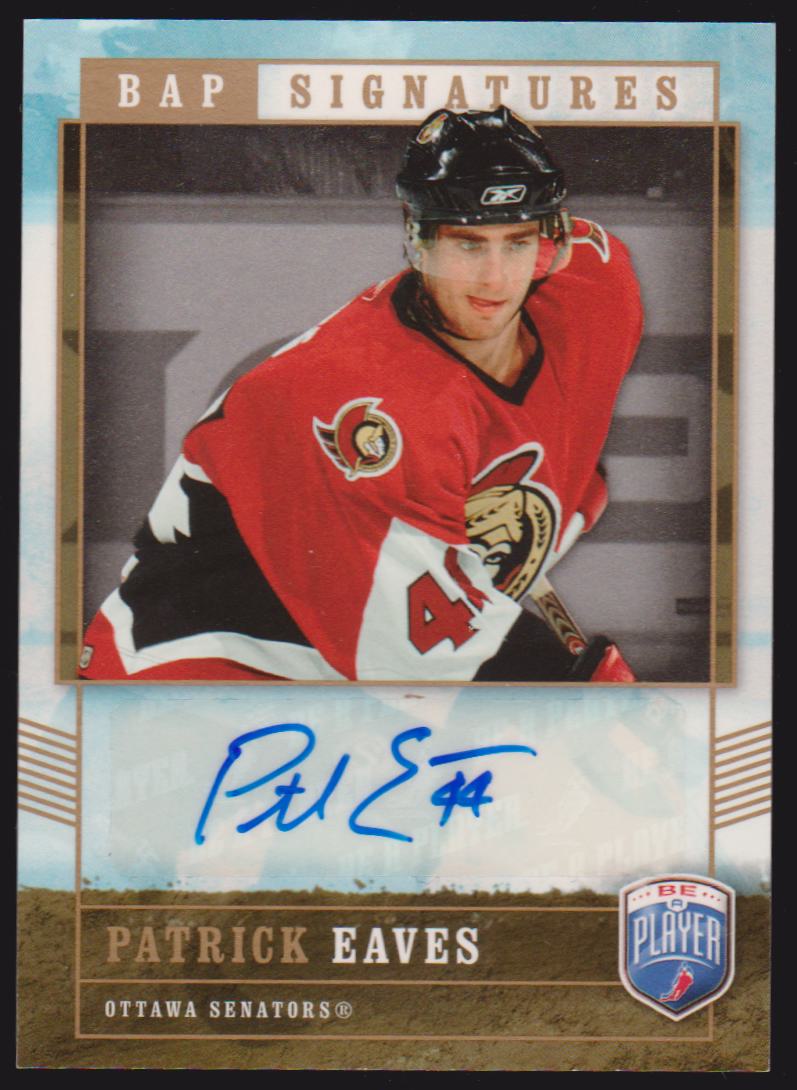 2006-07 Be A Player Signatures #EA Patrick Eaves (image for) 2006-07 Be A Player Signatures #EA Patrick Eaves