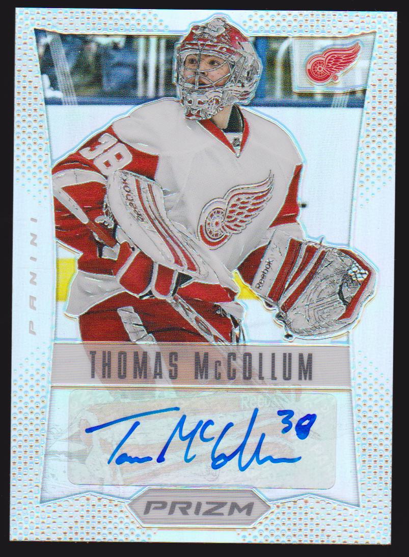 (image for) 2012-13 Panini Prizm Autographs #33 Thomas McCollum
