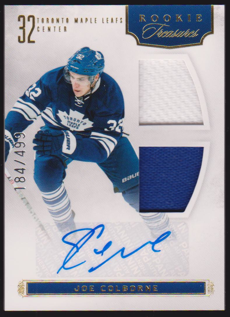 2011-12 Panini Rookie Anthology #158 Joe Colborne RC AUTO 184/499 (image for) 2011-12 Panini Rookie Anthology #158 Joe Colborne RC AUTO 184/499