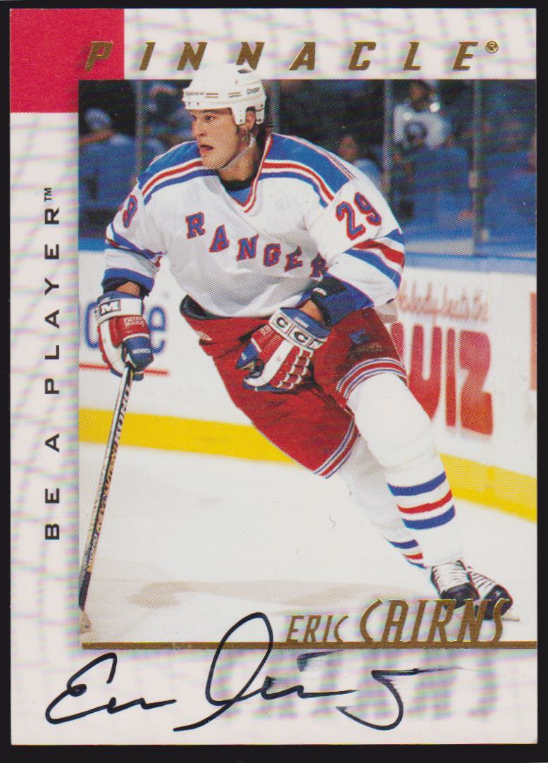 (image for) 1997-98 Be A Player Autographs #28 Eric Cairns