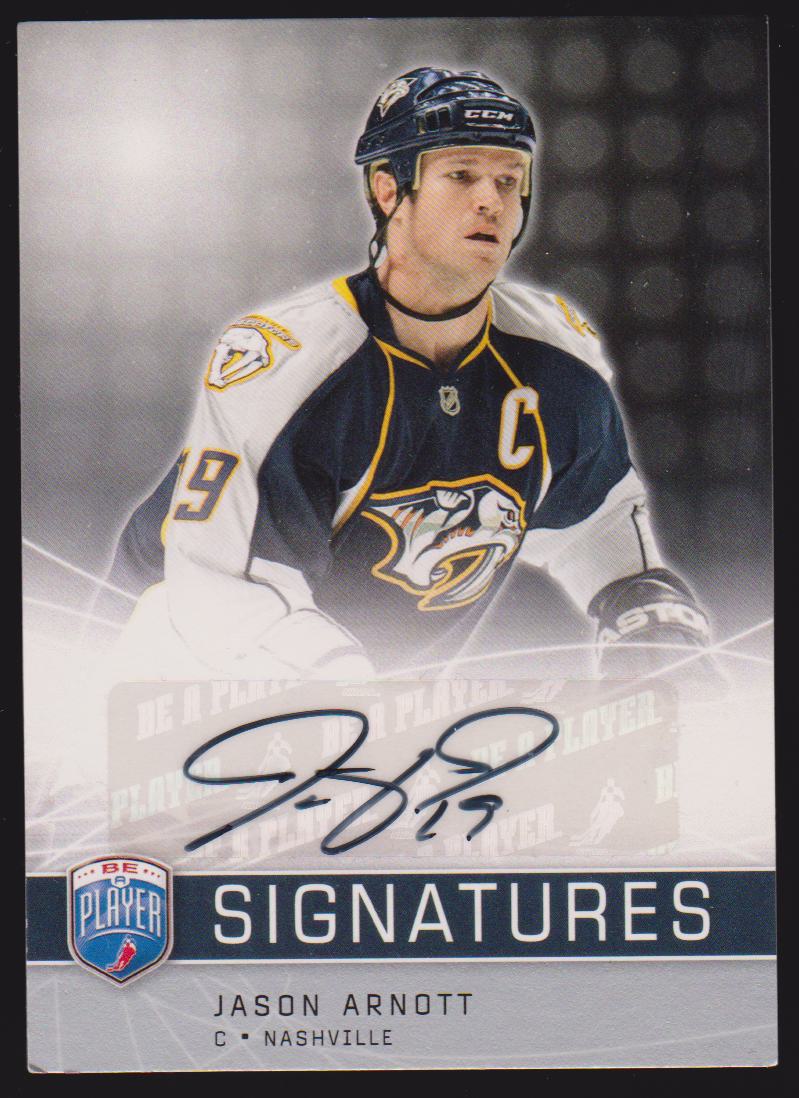 (image for) 2008-09 Be A Player Signatures #SJA Jason Arnott