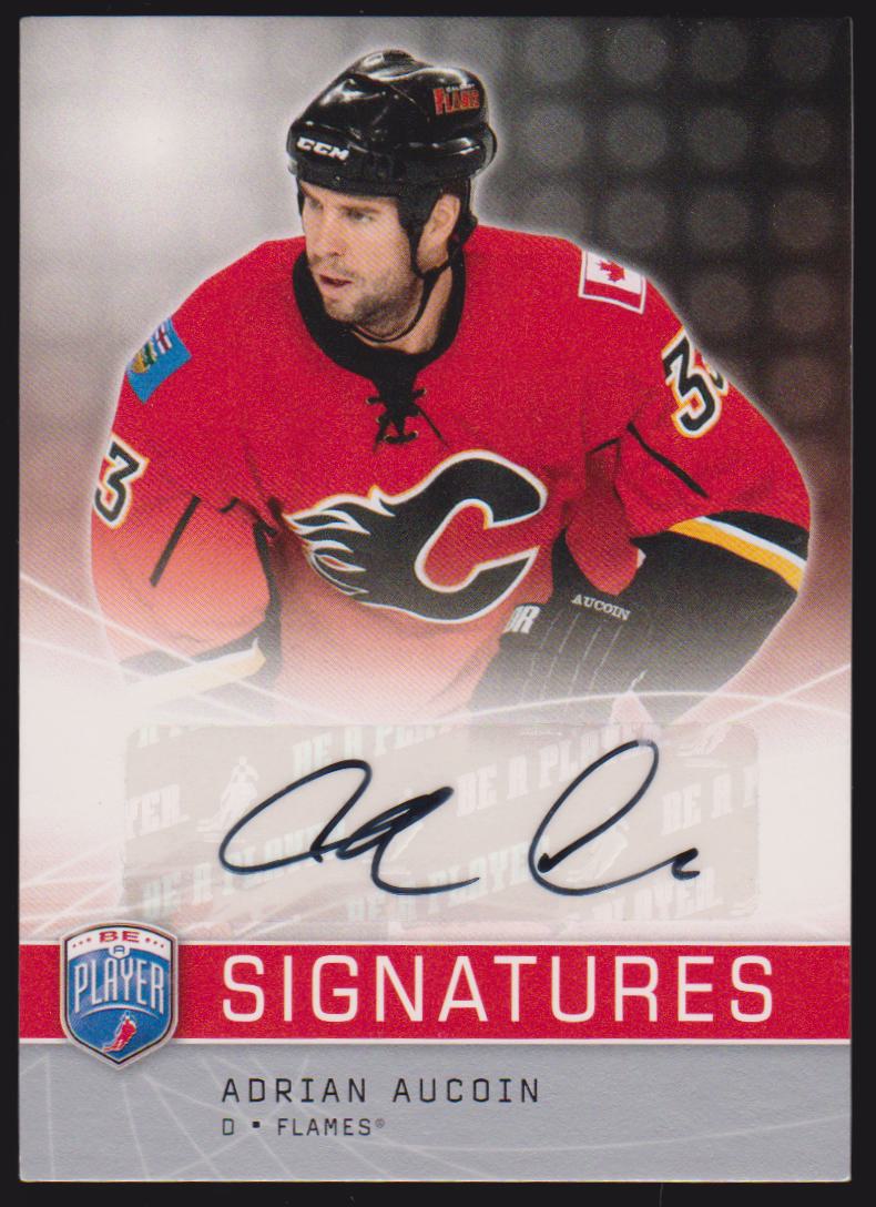 (image for) 2008-09 Be A Player Signatures #SAA Adrian Aucoin