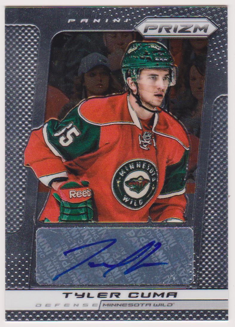 2013-14 Panini Prizm Autographs #ACU Tyler Cuma - RC Year (image for) 2013-14 Panini Prizm Autographs #ACU Tyler Cuma - RC Year