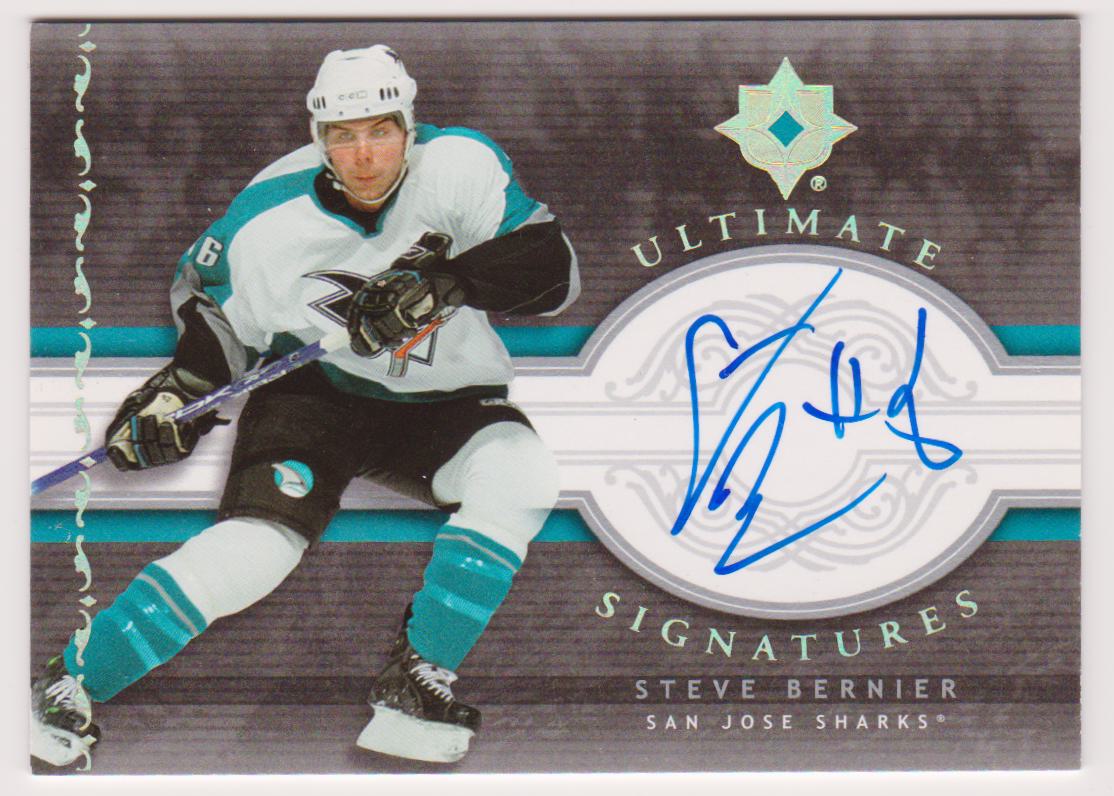 (image for) 2006-07 Ultimate Collection Signatures #USSB Steve Bernier AUTO