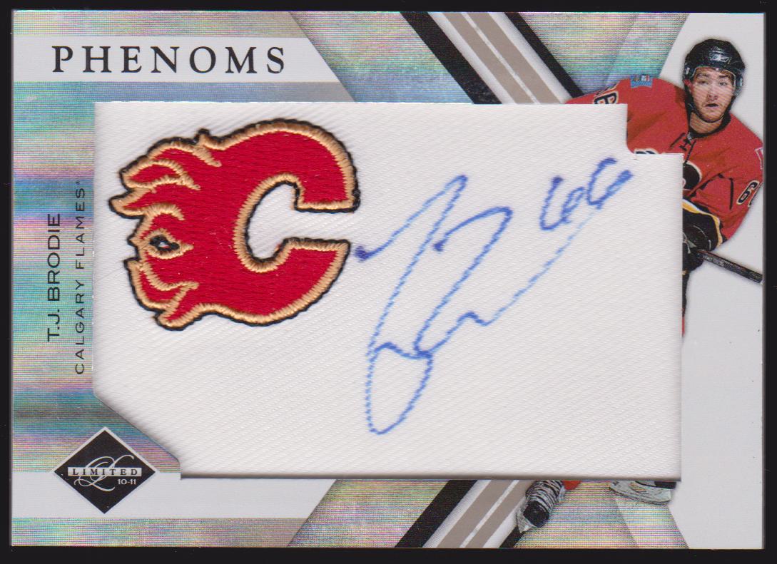 2010-11 Limited #206 T.J. Brodie AUTO RC 113/299 (image for) 2010-11 Limited #206 T.J. Brodie AUTO RC 113/299