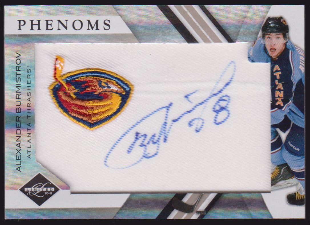 (image for) 2010-11 Limited #216 Alexander Burmistrov AUTO RC 241/299