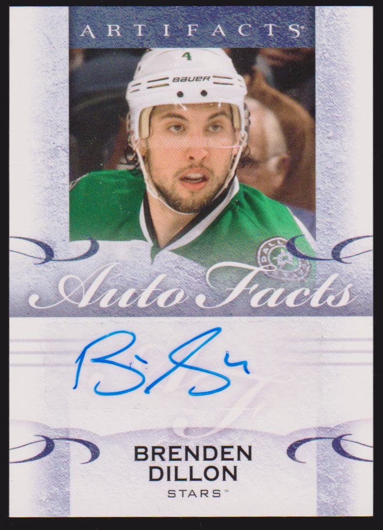 (image for) 2014-15 Artifacts Autofacts #ABD Brenden Dillon