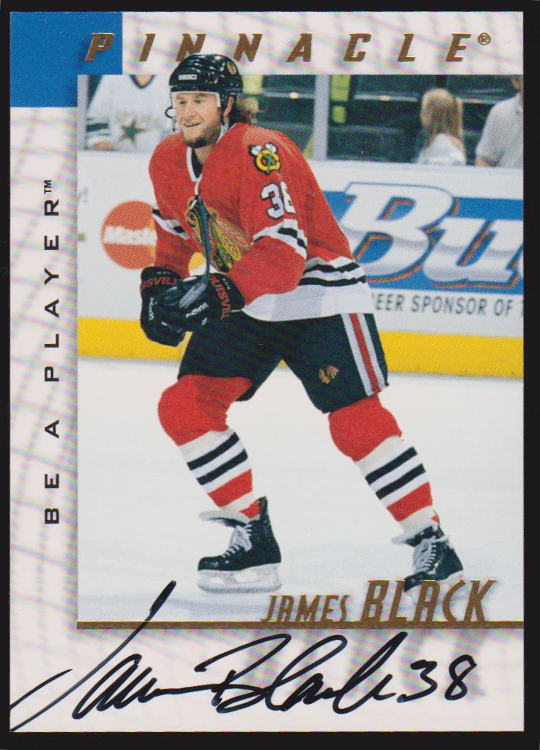 (image for) 1997-98 Be A Player Autographs #186 James Black