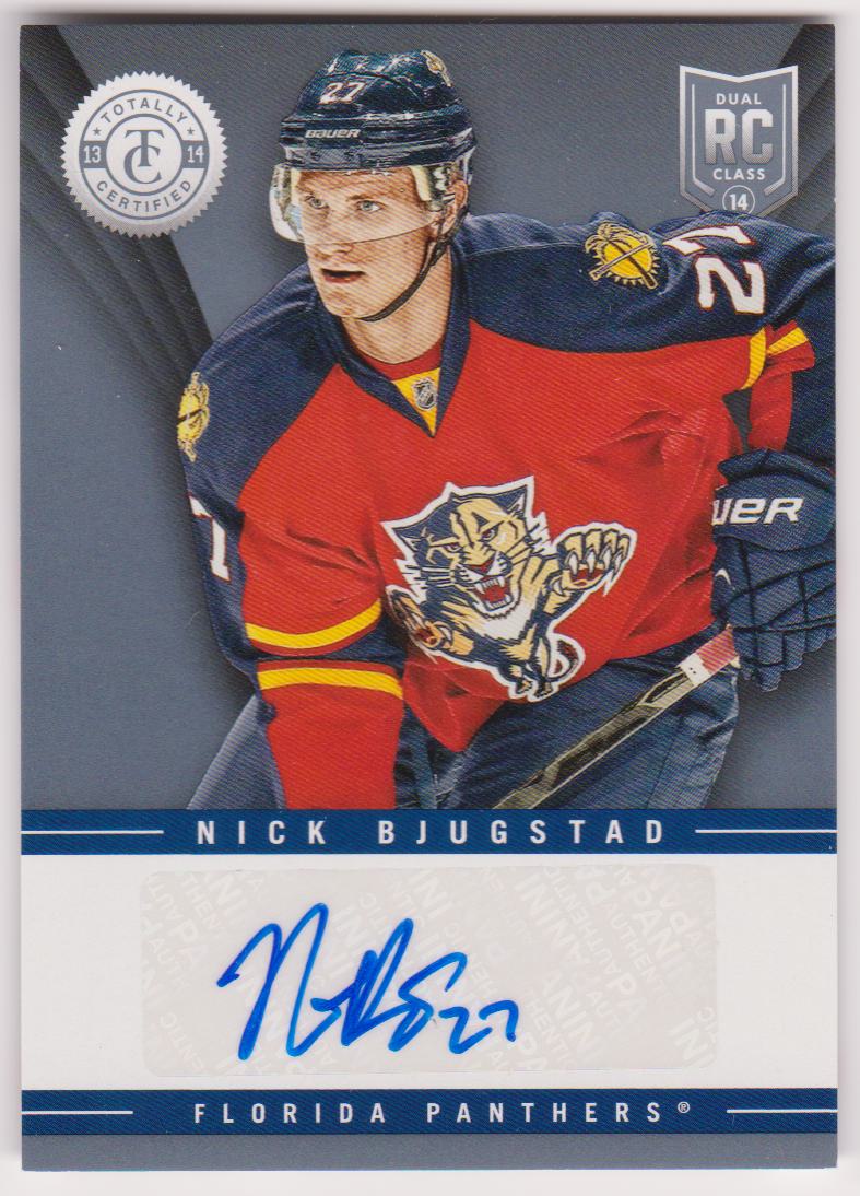 (image for) 2013-14 Totally Certified Rookie Signatures #TRNBJ Nick Bjugstad