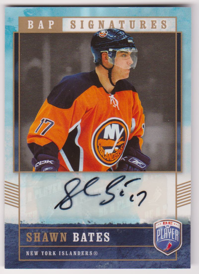 2006-07 Be A Player Signatures #BA Shawn Bates (image for) 2006-07 Be A Player Signatures #BA Shawn Bates