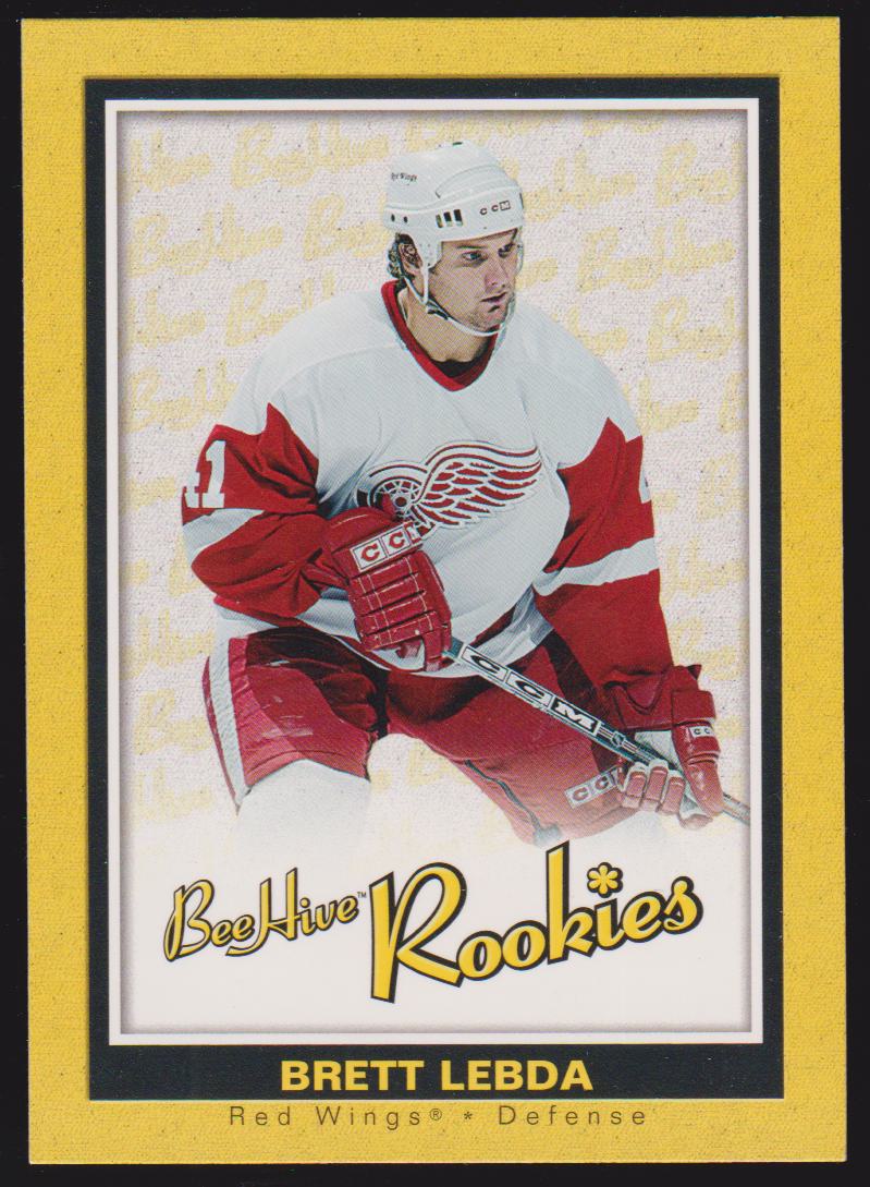 2005-06 Beehive #180 Brett Lebda RC (image for) 2005-06 Beehive #180 Brett Lebda RC