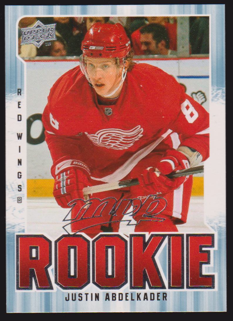 (image for) 2008-09 Upper Deck MVP #328 Justin Abdelkader RC