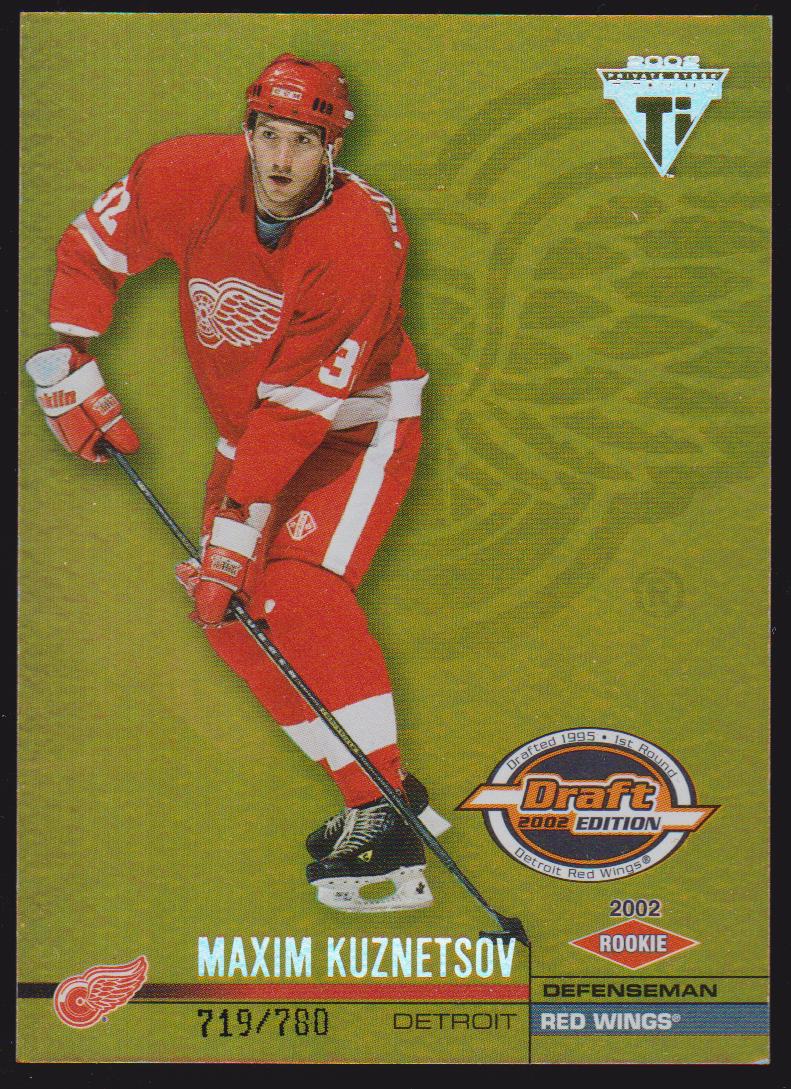 (image for) 2001-02 Titanium Draft Day Edition #127 Maxim Kuznetsov