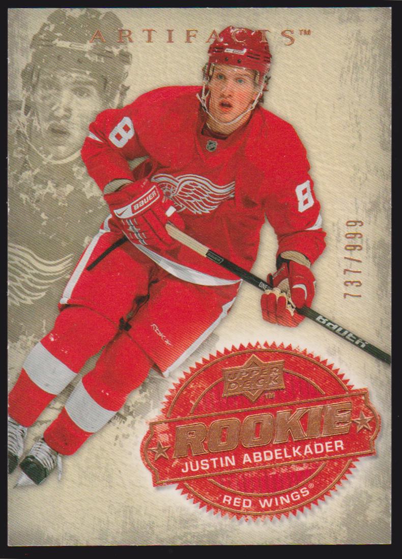 (image for) 2008-09 Artifacts #248 Justin Abdelkader RC 737/999