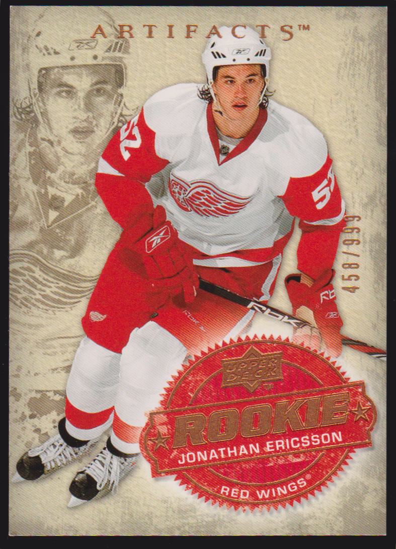 (image for) 2008-09 Artifacts #239 Jonathan Ericsson RC 458/999