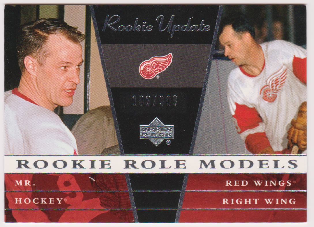(image for) 2002-03 Upper Deck Rookie Update #101 Gordie Howe 102/999