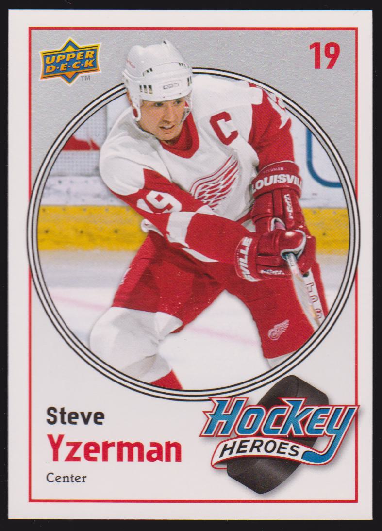 2010-11 Upper Deck Hockey Heroes Steve Yzerman #HH8 Steve Yzerman (image for) 2010-11 Upper Deck Hockey Heroes Steve Yzerman #HH8 Steve Yzerman