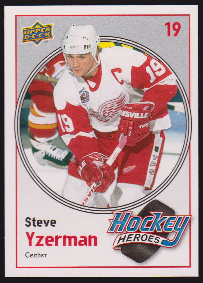 2010-11 Upper Deck Hockey Heroes Steve Yzerman #HH6 Steve Yzerman (image for) 2010-11 Upper Deck Hockey Heroes Steve Yzerman #HH6 Steve Yzerman
