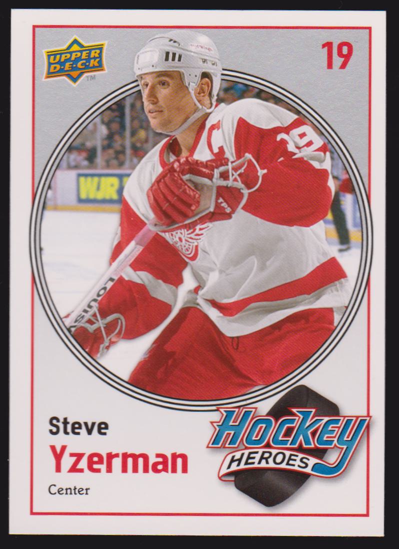 2010-11 Upper Deck Hockey Heroes Steve Yzerman #HH3 Steve Yzerman (image for) 2010-11 Upper Deck Hockey Heroes Steve Yzerman #HH3 Steve Yzerman