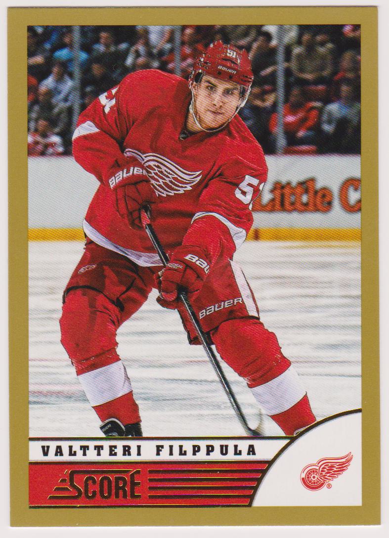 (image for) 2013-14 Score Gold #168 Valtteri Filppula