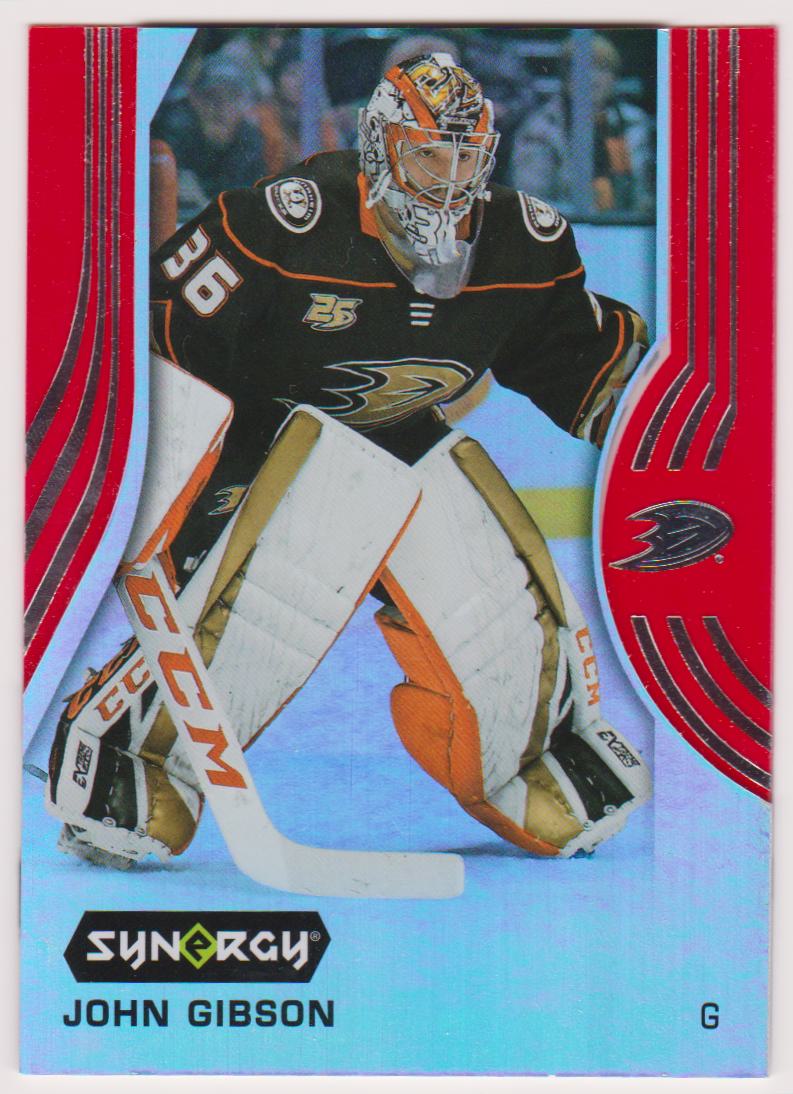 2019-20 Synergy Red Bounty #22 John Gibson (image for) 2019-20 Synergy Red Bounty #22 John Gibson