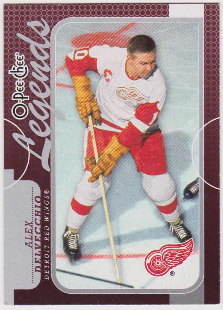 2008-09 O-Pee-Chee #589 Alex Delvecchio (image for) 2008-09 O-Pee-Chee #589 Alex Delvecchio