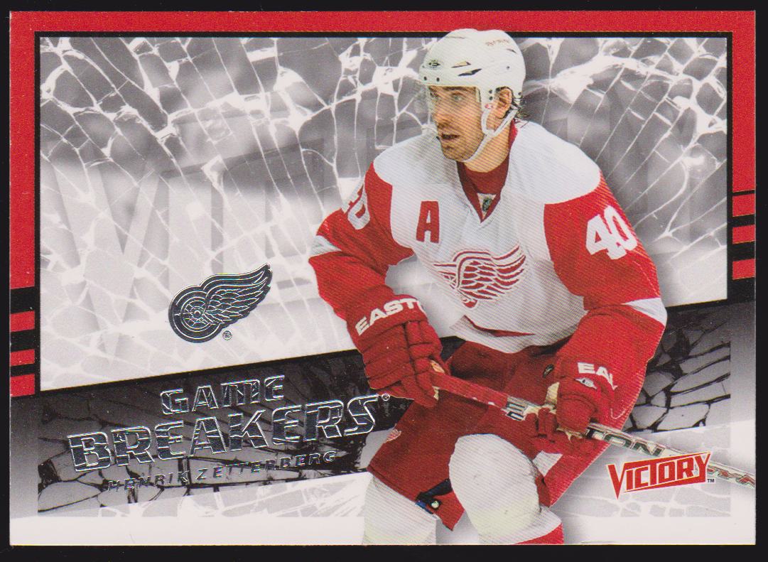 2008-09 Upper Deck Victory Game Breakers #GB10 Henrik Zetterberg (image for) 2008-09 Upper Deck Victory Game Breakers #GB10 Henrik Zetterberg