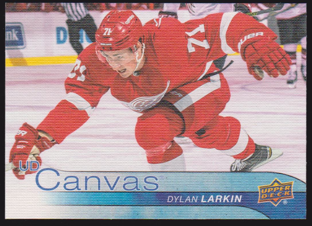 2016-17 Upper Deck Canvas #C32 Dylan Larkin (image for) 2016-17 Upper Deck Canvas #C32 Dylan Larkin
