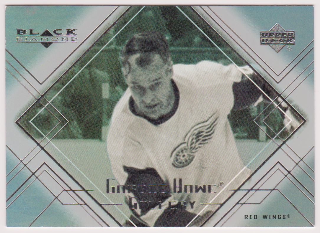 (image for) 1999-00 Black Diamond Gordie Howe Gallery #GH3 Gordie Howe