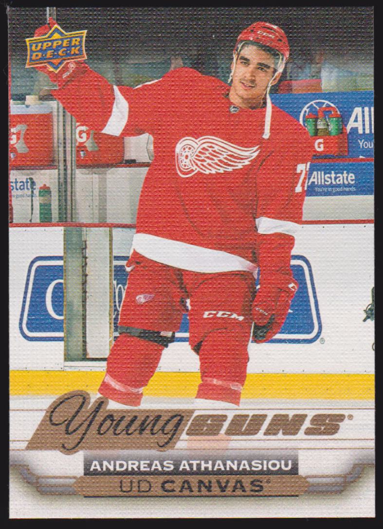 (image for) 2015-16 Upper Deck Canvas #C212 Andreas Athanasiou YG