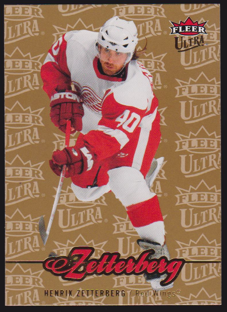 (image for) 2007-08 Ultra Gold Medallion #125 Henrik Zetterberg