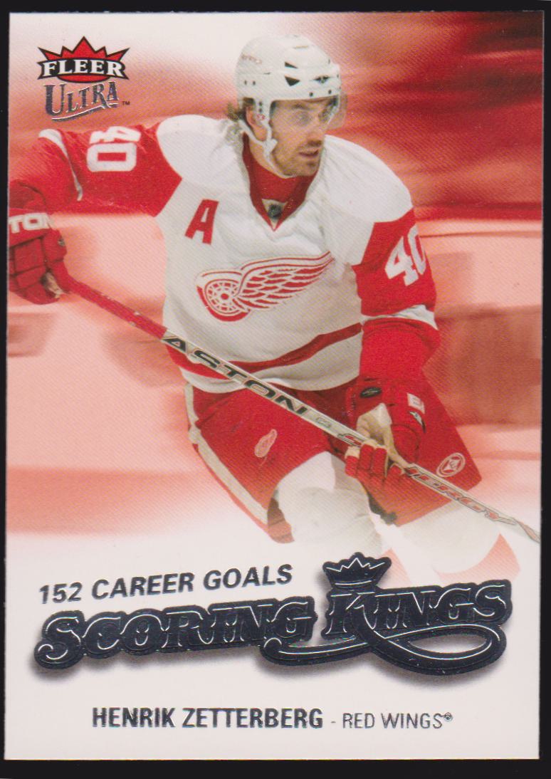 2008-09 Ultra Scoring Kings #SK7 Henrik Zetterberg (image for) 2008-09 Ultra Scoring Kings #SK7 Henrik Zetterberg