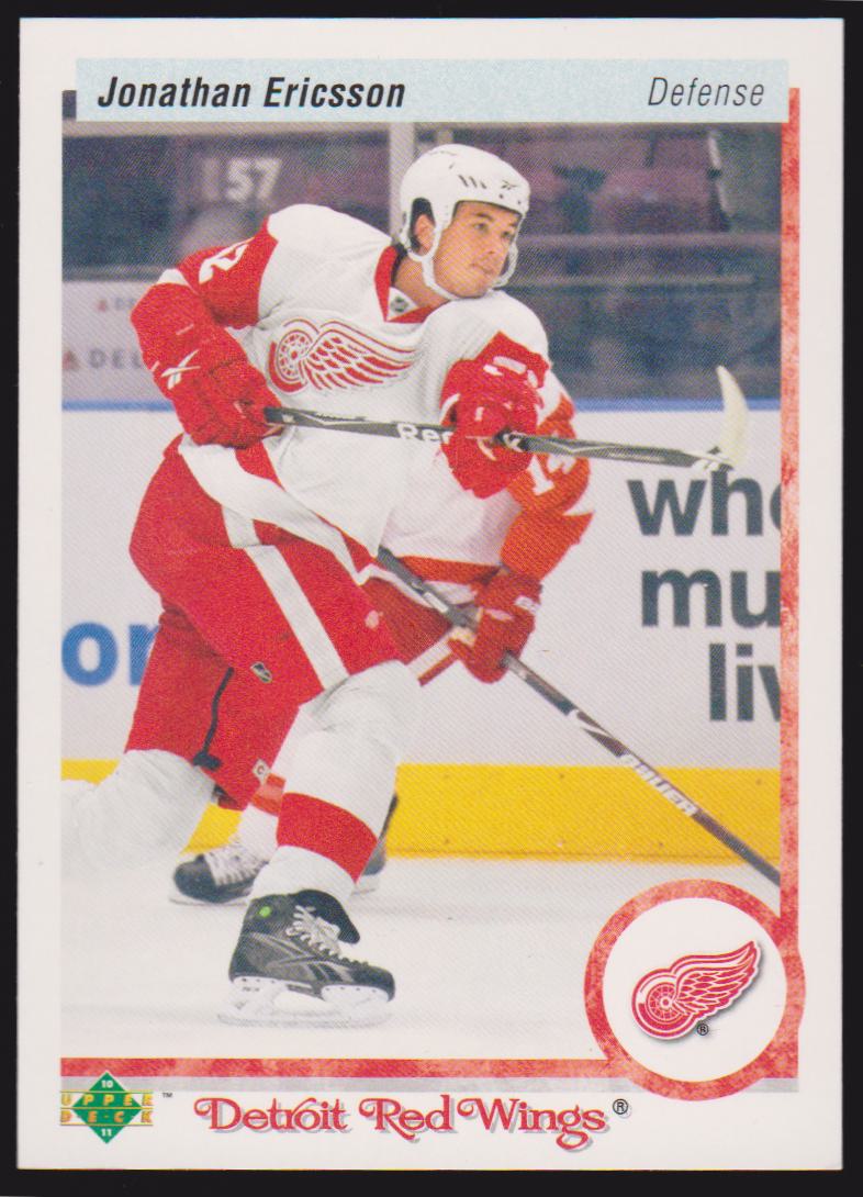 2010-11 Upper Deck 20th Anniversary Parallel #128 Jonathan Ericsson (image for) 2010-11 Upper Deck 20th Anniversary Parallel #128 Jonathan Ericsson