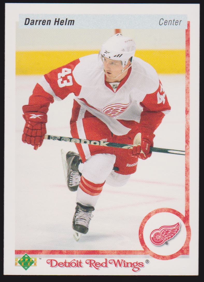 2010-11 Upper Deck 20th Anniversary Parallel #134 Darren Helm (image for) 2010-11 Upper Deck 20th Anniversary Parallel #134 Darren Helm