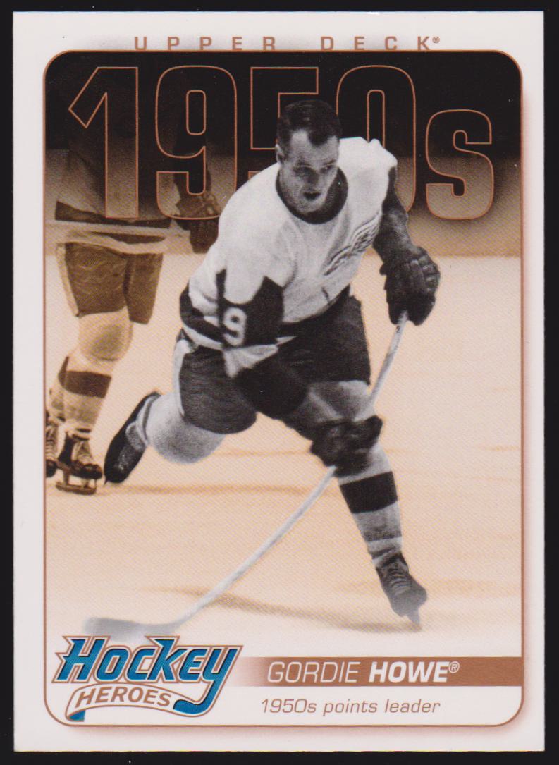 (image for) 2011-12 Upper Deck Hockey Heroes #HH9 Gordie Howe