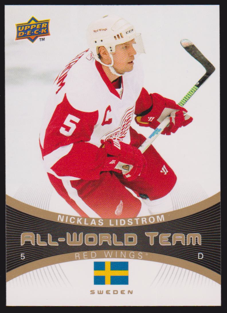 (image for) 2010-11 Upper Deck All World Team #AW21 Nicklas Lidstrom