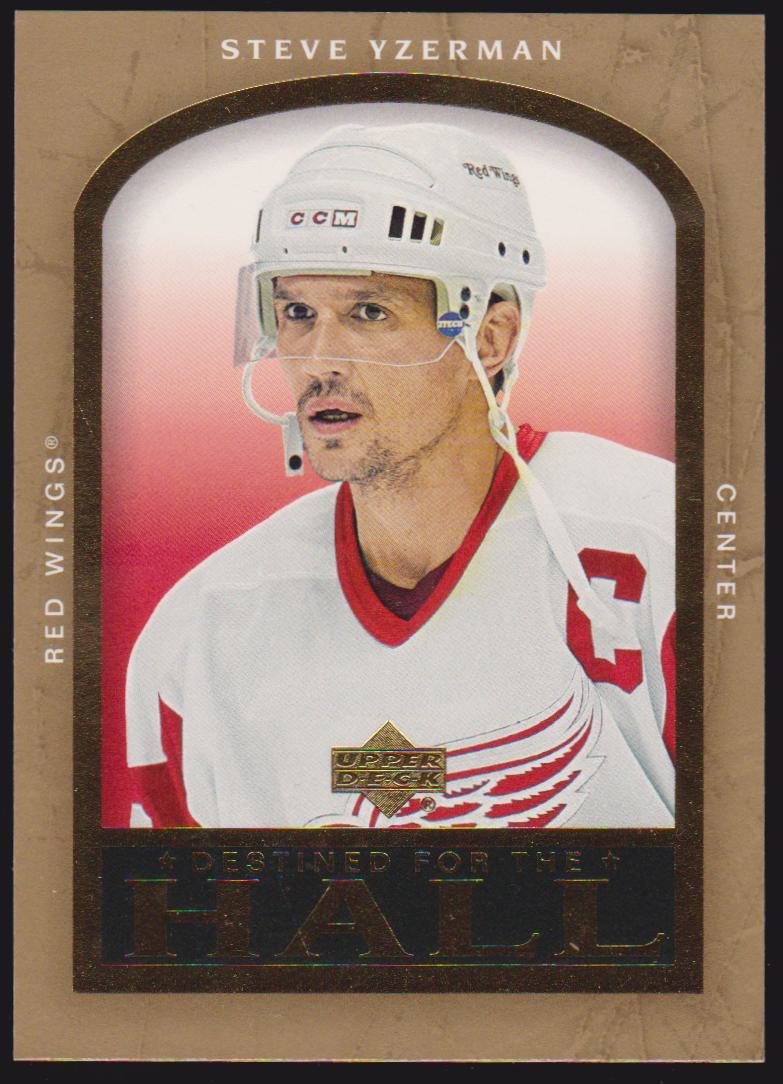 2005-06 Upper Deck Destined for the Hall #DH1 Steve Yzerman (image for) 2005-06 Upper Deck Destined for the Hall #DH1 Steve Yzerman