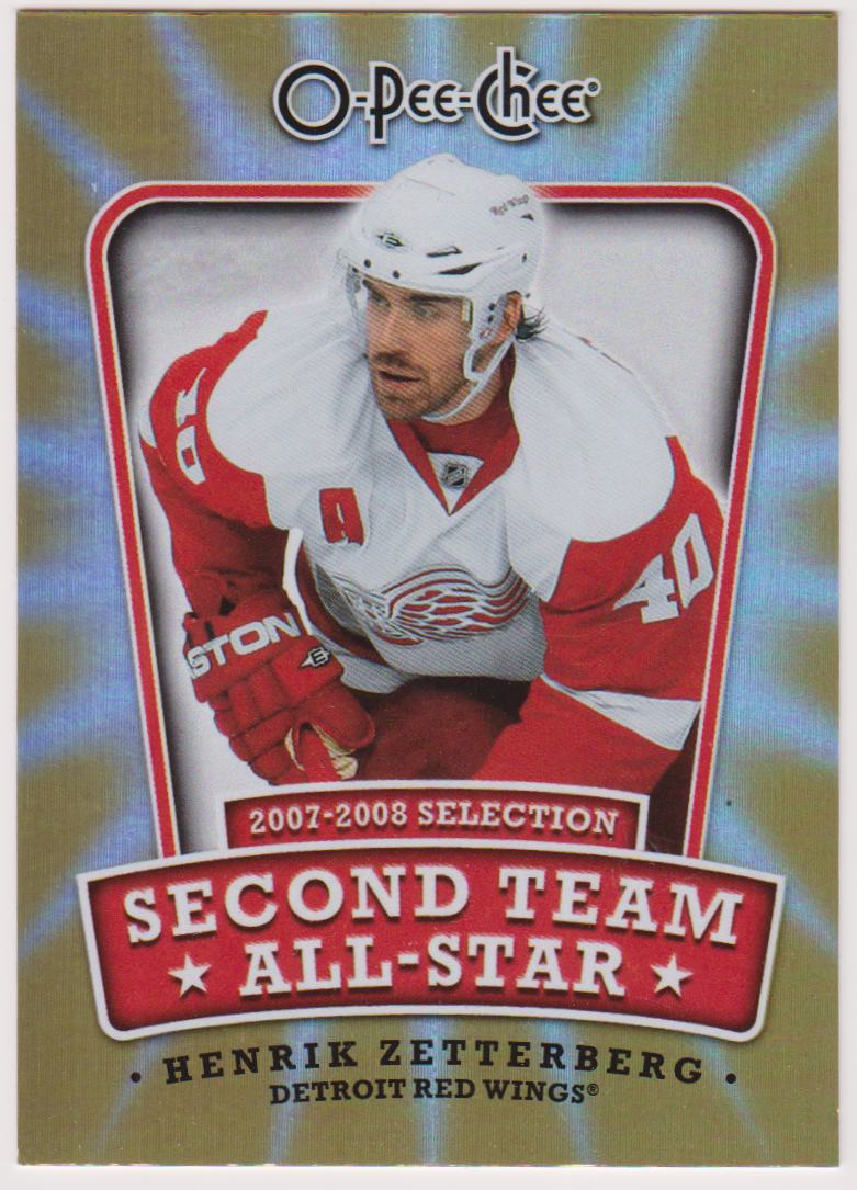 (image for) 2008-09 O-Pee-Chee Second Team All-Stars #2NDHZ Henrik Zetterberg
