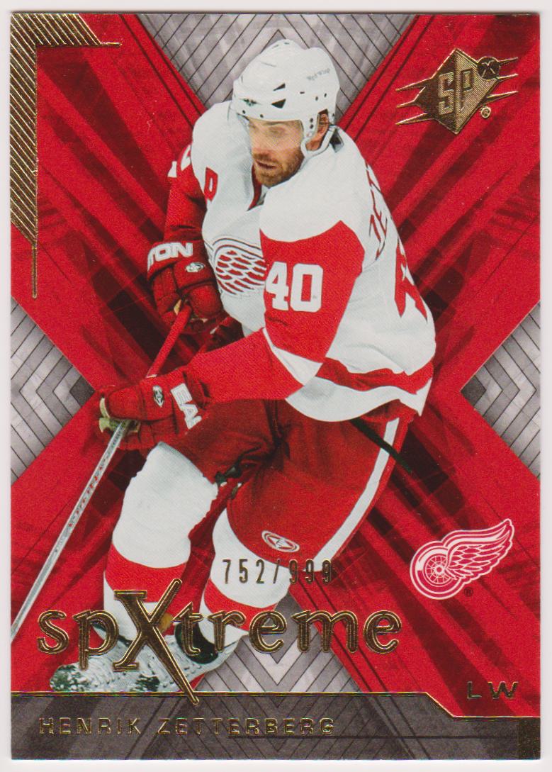 (image for) 2007-08 SPx SPXtreme #X30 Henrik Zetterberg 752/999