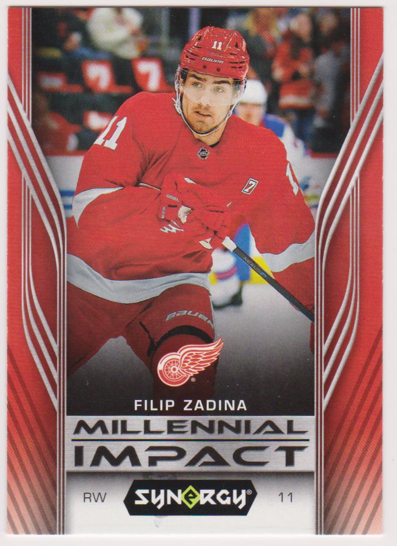 2019-20 Synergy Millennial Impact #MI6 Filip Zadina (image for) 2019-20 Synergy Millennial Impact #MI6 Filip Zadina