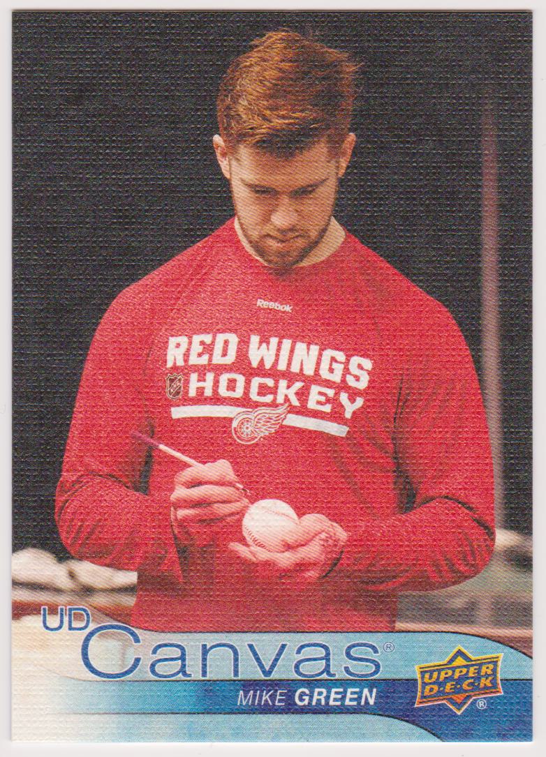 2016-17 Upper Deck Canvas #C34 Mike Green (image for) 2016-17 Upper Deck Canvas #C34 Mike Green