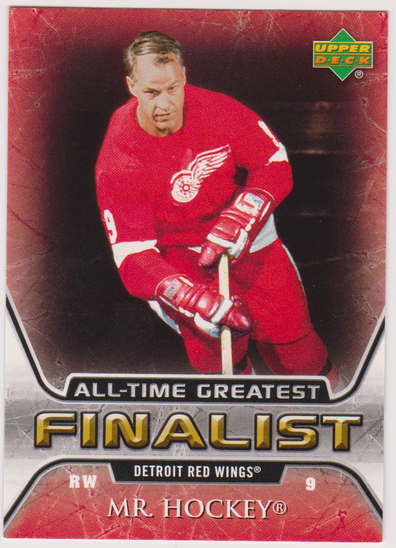 2005-06 Upper Deck All-Time Greatest #21 Gordie Howe (image for) 2005-06 Upper Deck All-Time Greatest #21 Gordie Howe